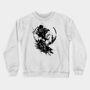 Woman Ink Art Crewneck Sweatshirt